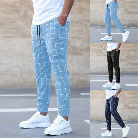 Jamir - Pantalon de jogging à carreaux élégant