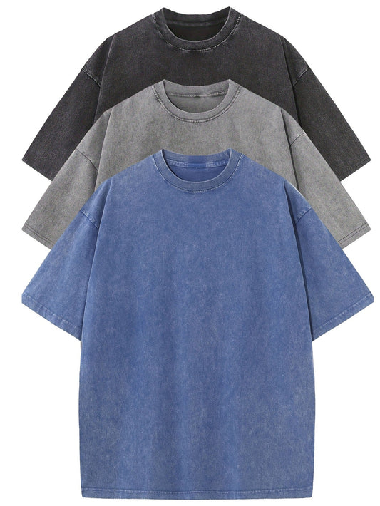 Caspian - Lot de 3 chemises oversize élégantes