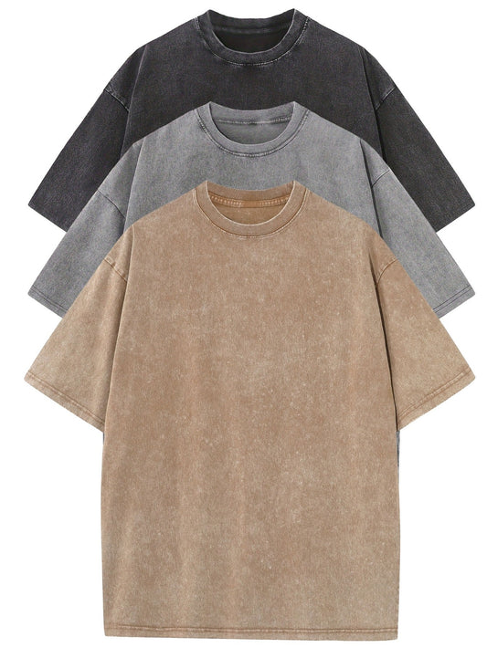 Caspian - Lot de 3 chemises oversize élégantes