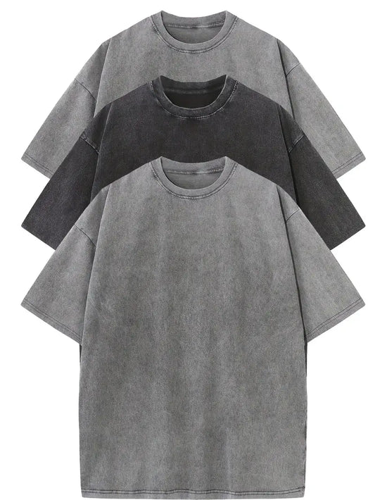 Caspian - Lot de 3 chemises oversize élégantes