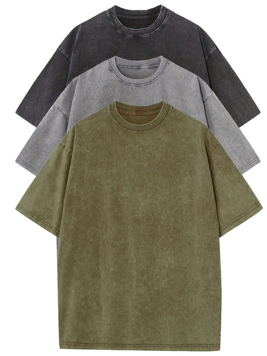 Caspian - Lot de 3 chemises oversize élégantes