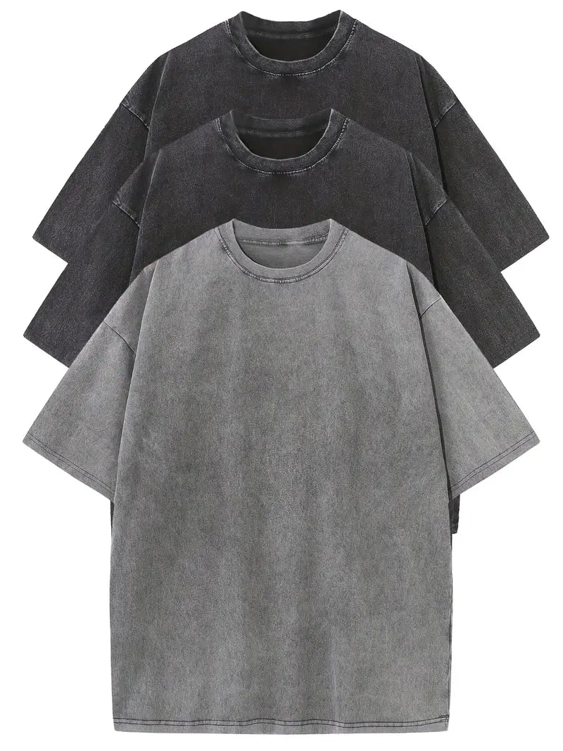 Caspian - Lot de 3 chemises oversize élégantes
