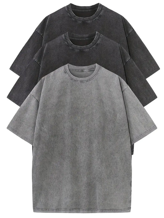 Caspian - Lot de 3 chemises oversize élégantes