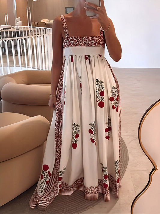 Belle Paris Mode ™ | Robe Rosa - Maxi Élégante