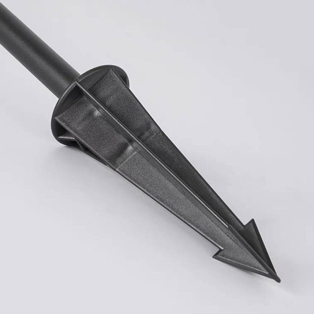 LULLI - Piquet Solaire Extérieure Décoratif Moderne, Noir