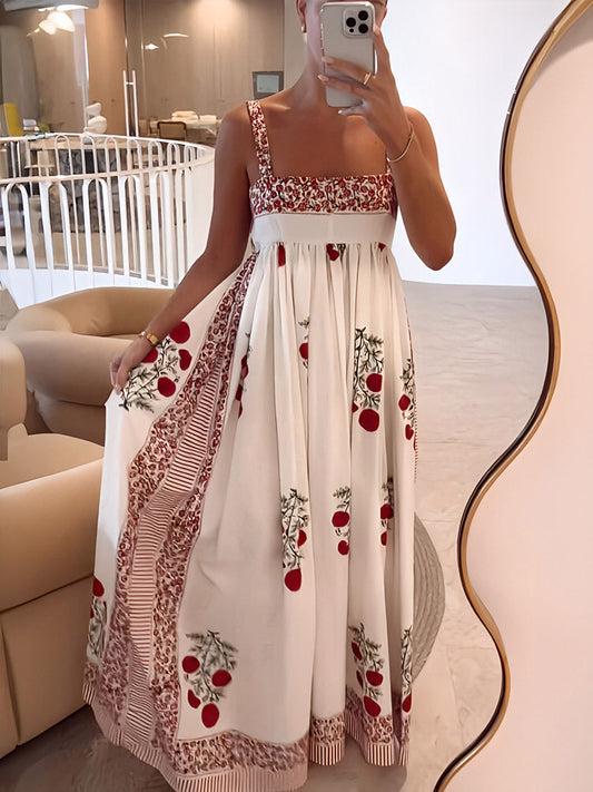 Belle Paris Mode ™ | Robe Rosa - Maxi Élégante