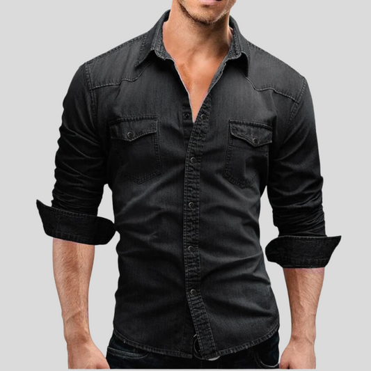 Aiden - Chemise en denim élégante