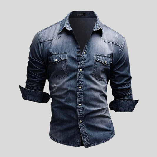 Aiden - Chemise en denim élégante