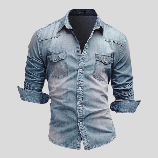 Aiden - Chemise en denim élégante