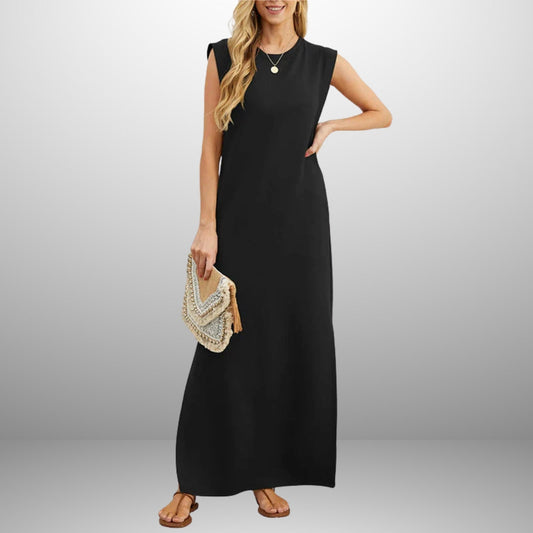 Belle Paris Mode ™ | Robe Élina - d’Été Fendue avec Poches