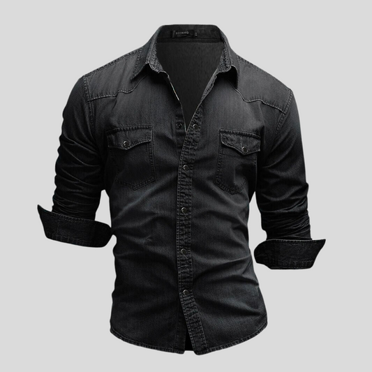 Aiden - Chemise en denim élégante