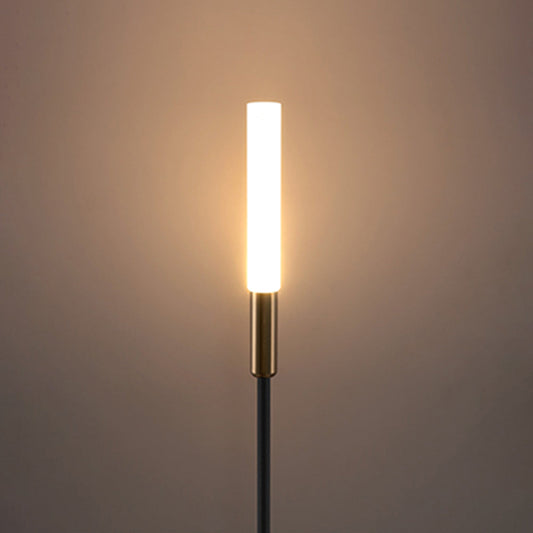 ROSO - Piquet Solaire Extérieure Roseau Moderne, Noir