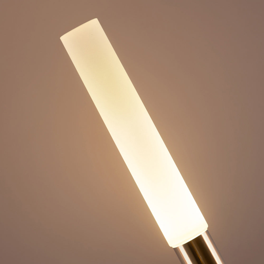 ROSO - Piquet Solaire Extérieure Roseau Moderne, Noir