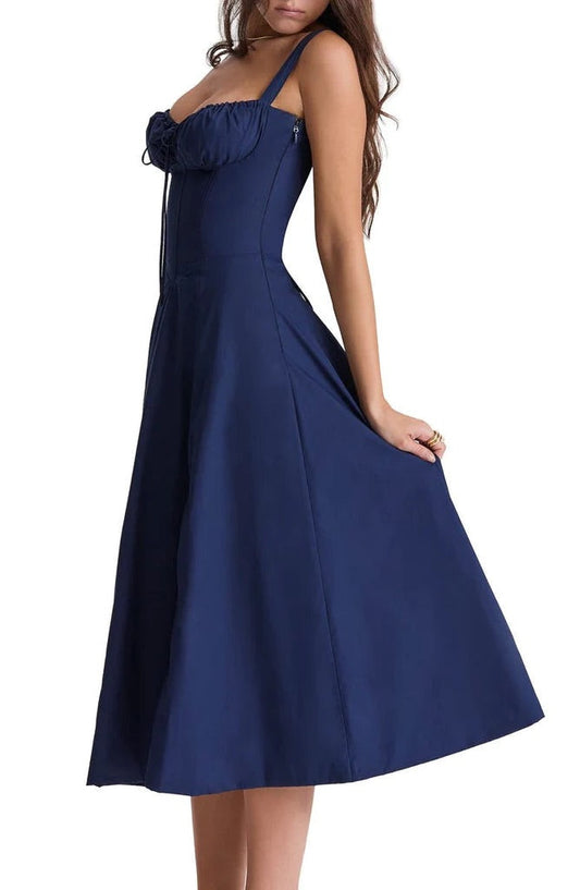 Belle Paris Mode ™ | Robe Juliette - d’été sans manches élégante