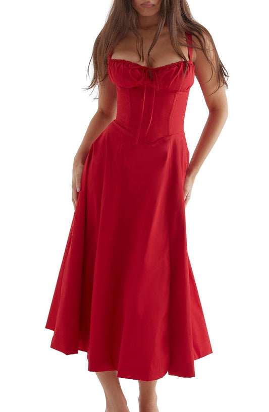 Belle Paris Mode ™ | Robe Juliette - d’été sans manches élégante