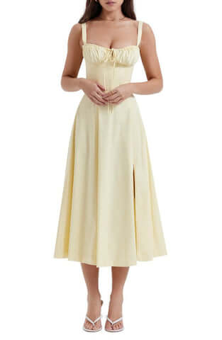 Belle Paris Mode ™ | Robe Juliette - d’été sans manches élégante