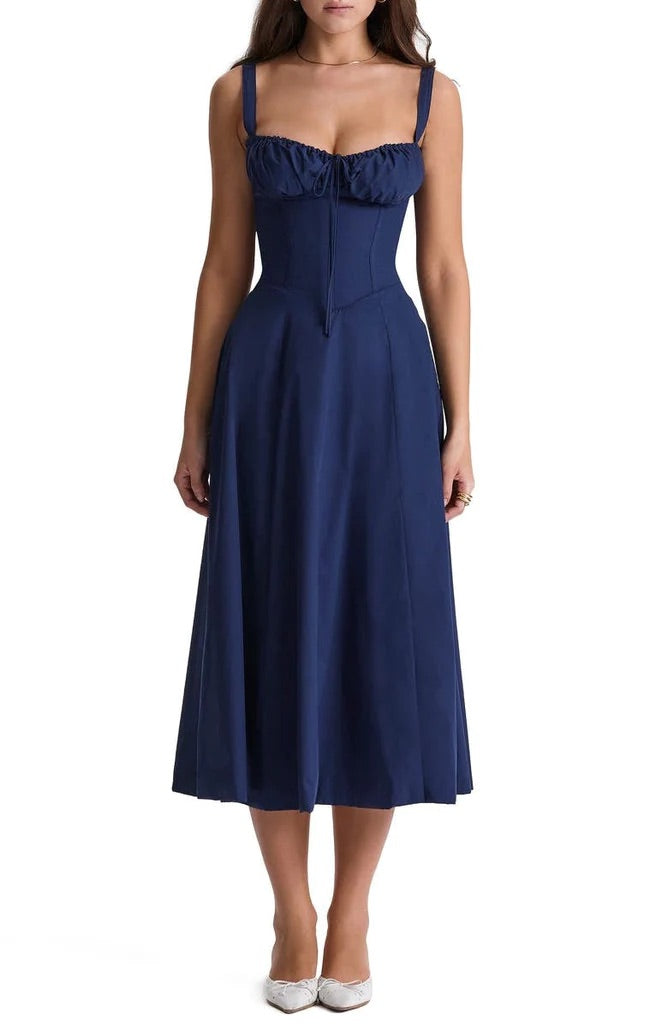 Belle Paris Mode ™ | Robe Juliette - d’été sans manches élégante