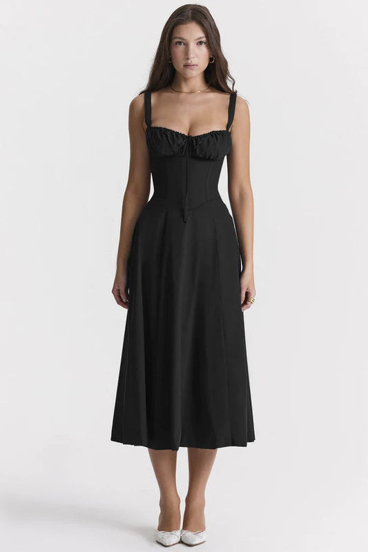Belle Paris Mode ™ | Robe Juliette - d’été sans manches élégante