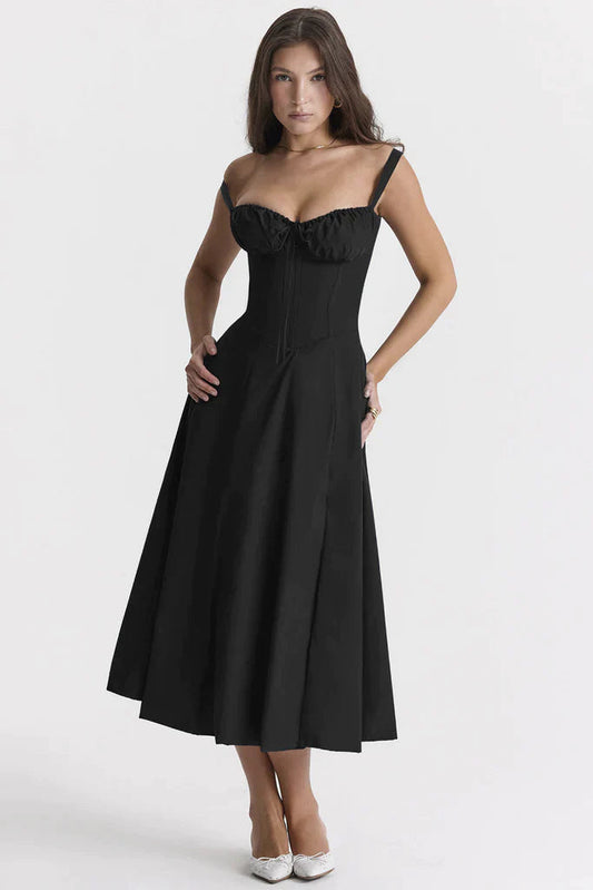 Belle Paris Mode ™ | Robe Juliette - d’été sans manches élégante