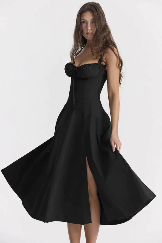 Belle Paris Mode ™ | Robe Juliette - d’été sans manches élégante