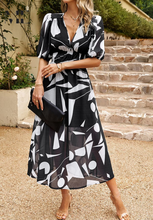 Belle Paris Mode™ | Robe Alina Croisée