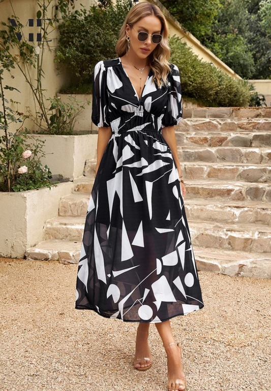 Belle Paris Mode™ | Robe Alina Croisée