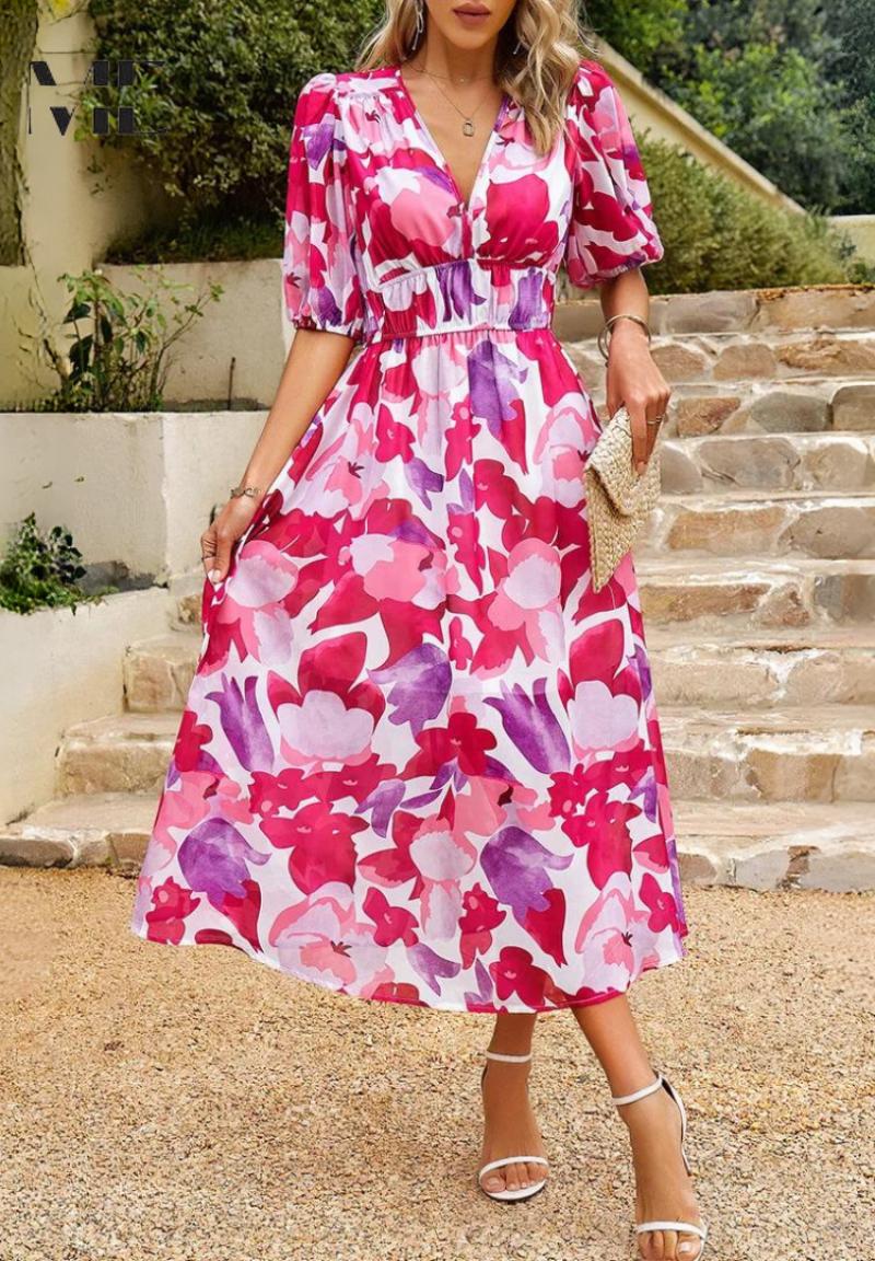 Belle Paris Mode™ | Robe Alina Croisée