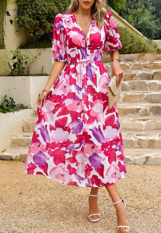 Belle Paris Mode™ | Robe Alina Croisée