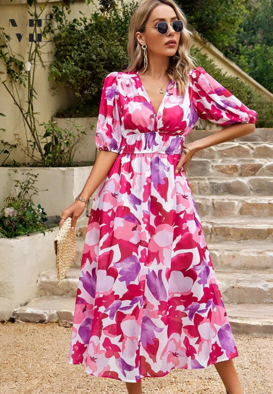 Belle Paris Mode™ | Robe Alina Croisée
