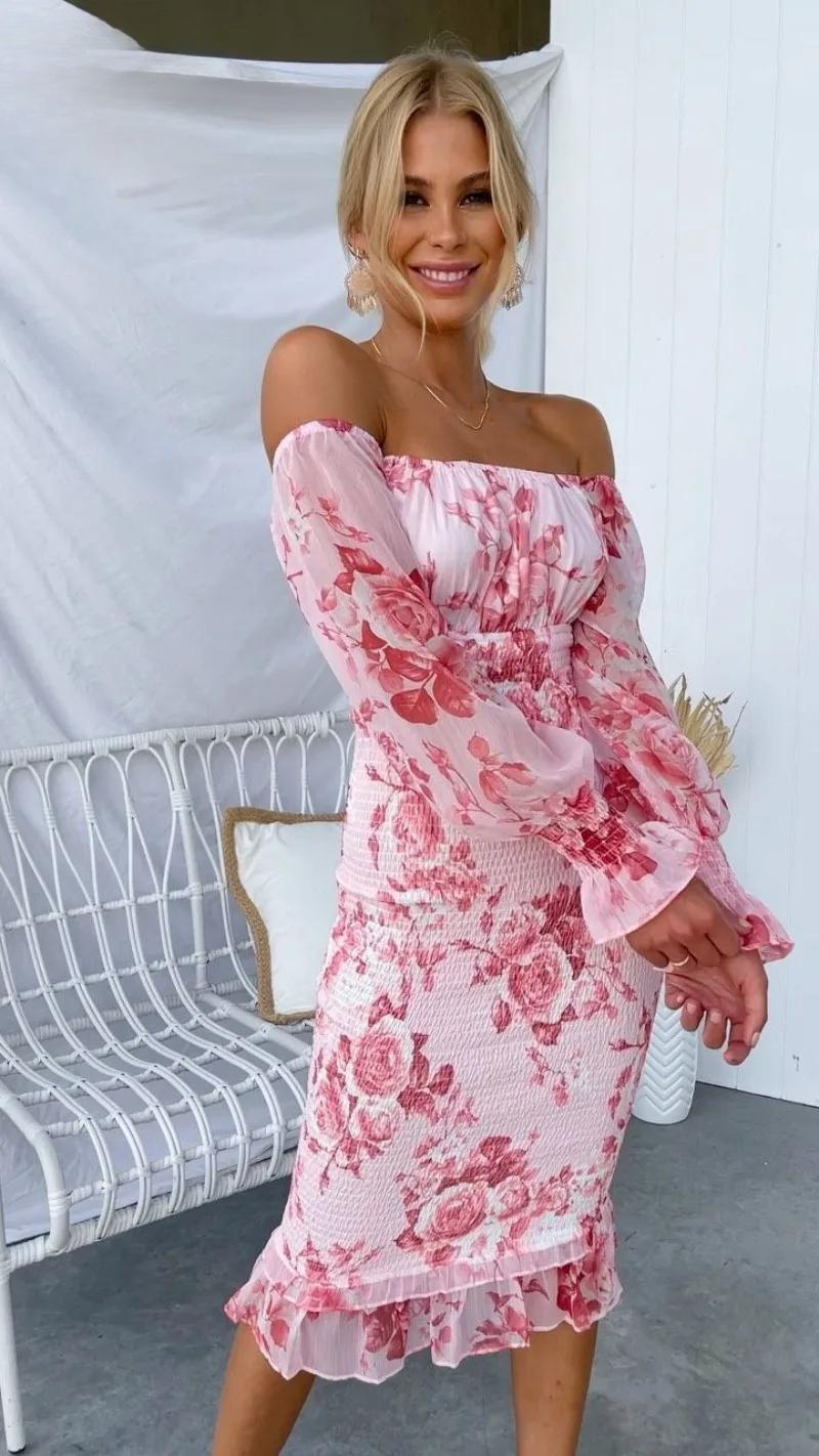 Belle Paris Mode ™ | Robe Midi Kendall