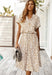 Belle Paris Mode ™ | Robe  Edith à col & V