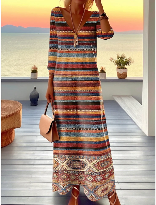 Belle Paris Mode ™ | Robe Colette – Longue Élégance Classique