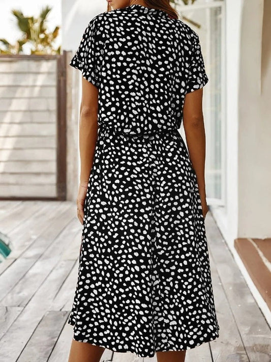 Belle Paris Mode ™ | Robe  Edith à col & V